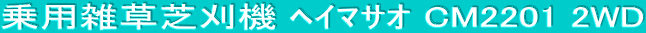 pGŊ@ Ͳϻ CM2201 2WD